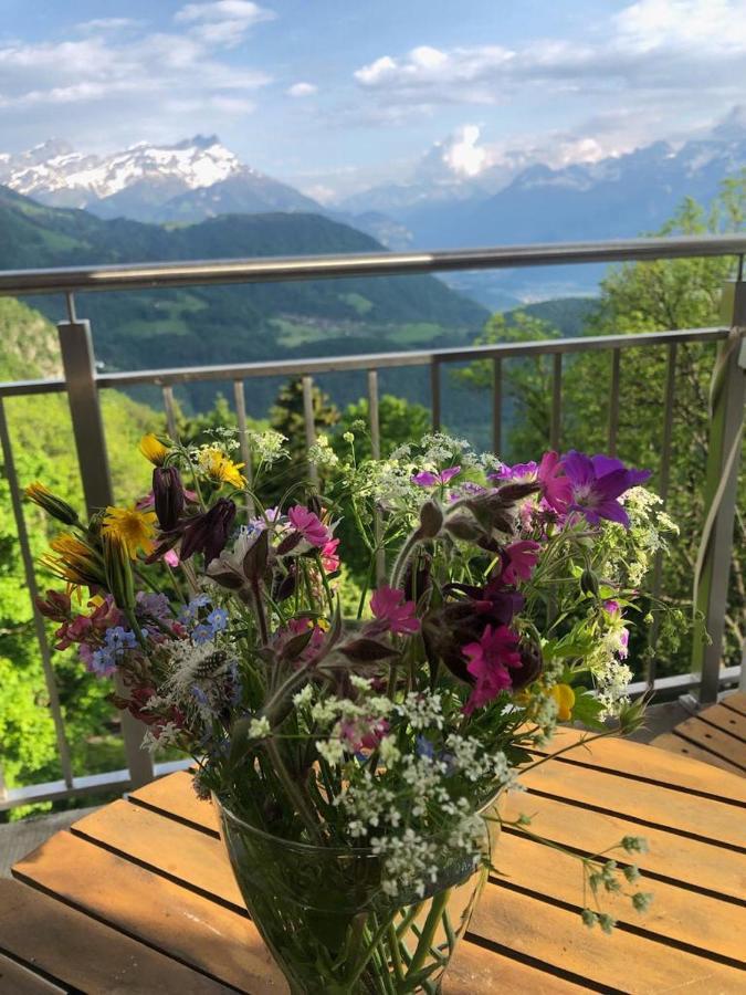 Nouveau! Dans Residence Alexandra House Leysin Exterior foto