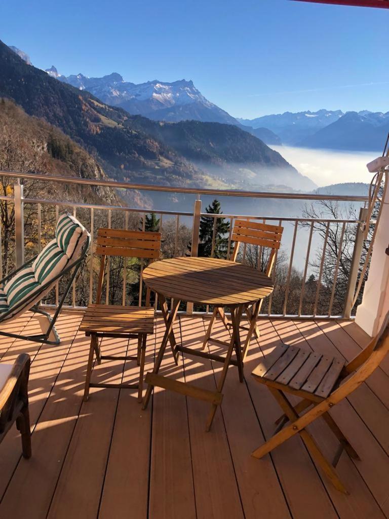 Nouveau! Dans Residence Alexandra House Leysin Exterior foto